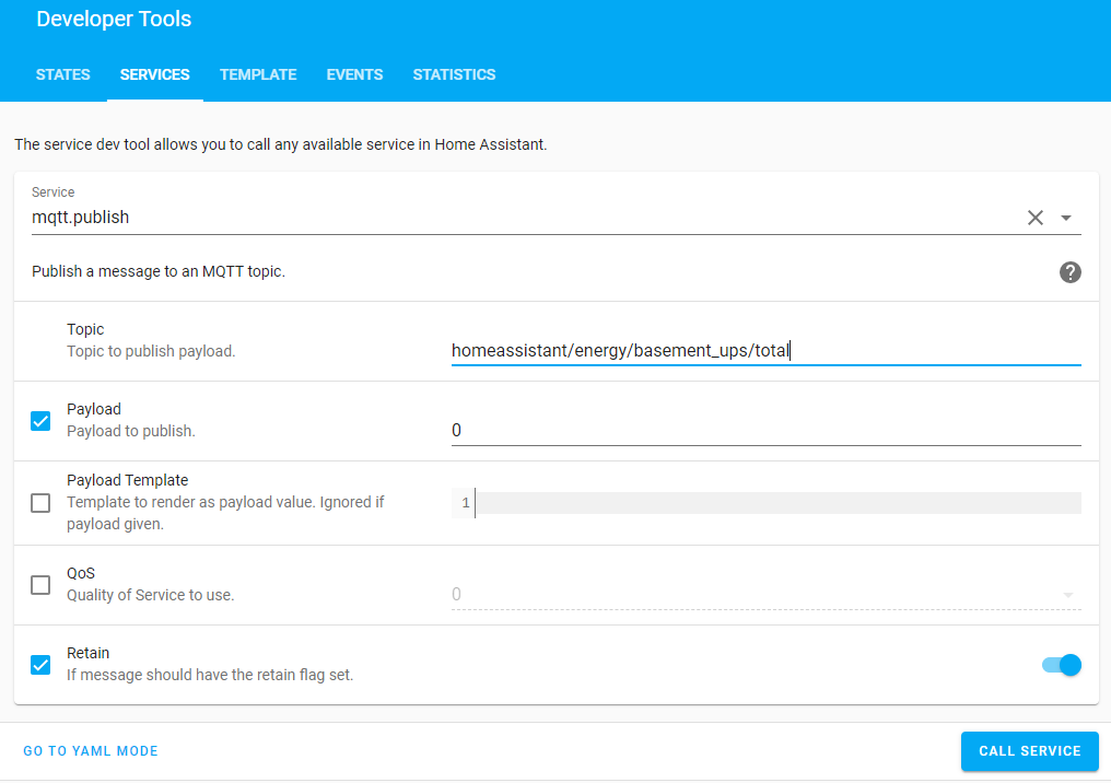 Initialize MQTT Sensor